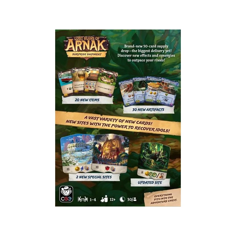 Lost Ruins of Arnak: Surprise Shipment expansion (inglés)