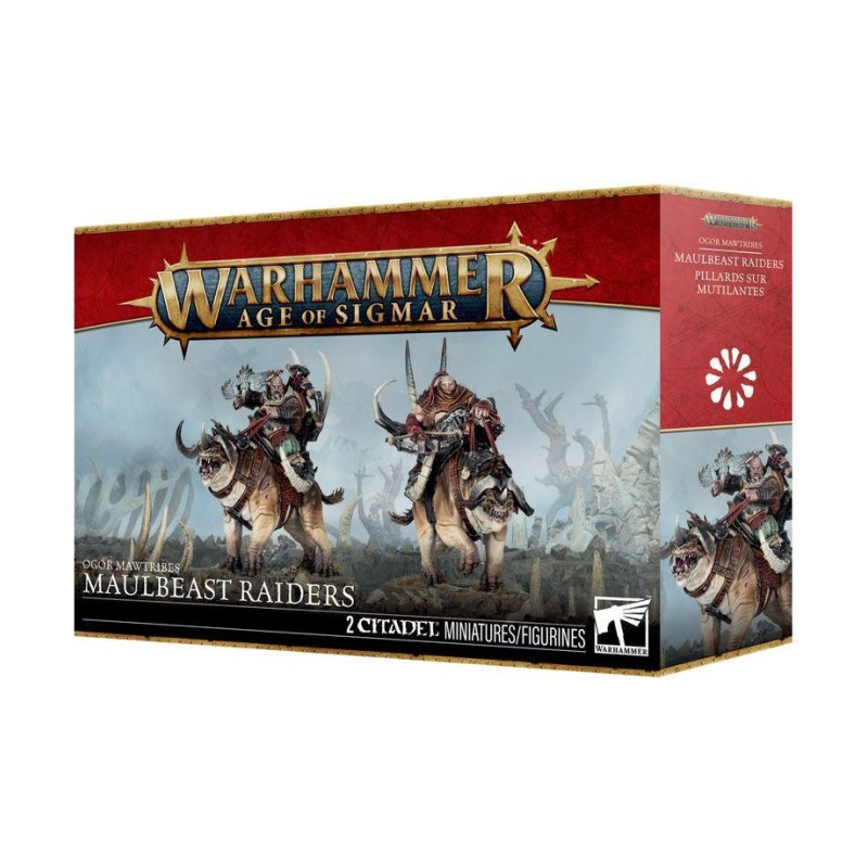Warhammer Age of Sigmar: Mascatribus Ogor. Invasores/Caballería Brutizampa