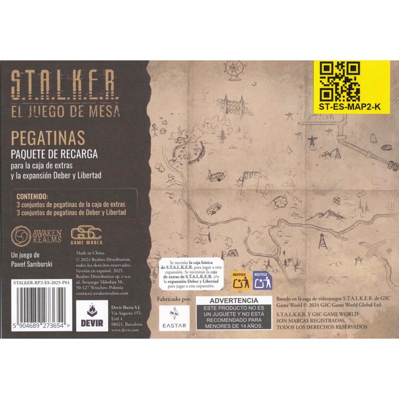 S.T.A.L.K.E.R. - Pack de recarga y mapas 2