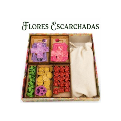 Inserto compatible con Flores Escarchadas