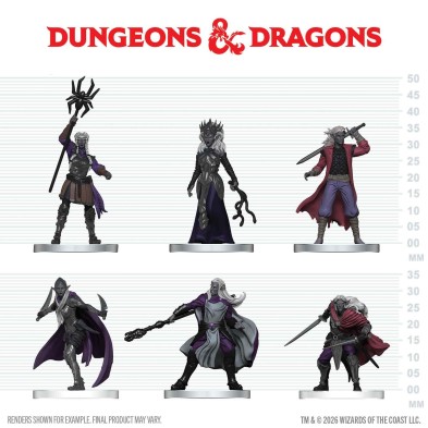 D&D Icons of the Realms Miniatures: Drow Warband