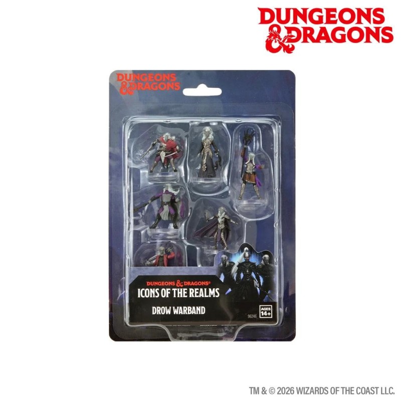 D&D Icons of the Realms Miniatures: Drow Warband