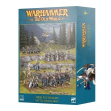 Warhammer The Old World: High Elf Realms Battle March Army