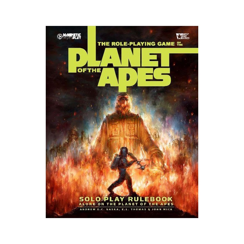 Planet of the Apes RPG: Solo Play Rulebook