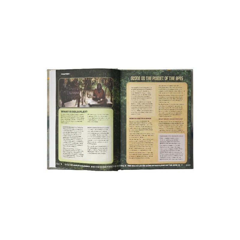Planet of the Apes RPG: Solo Play Rulebook