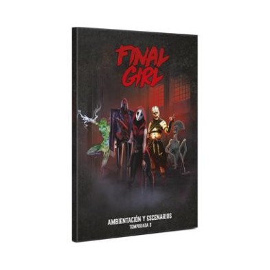 Final Girl: Libro de Ambientación y Escenarios Temporada 3