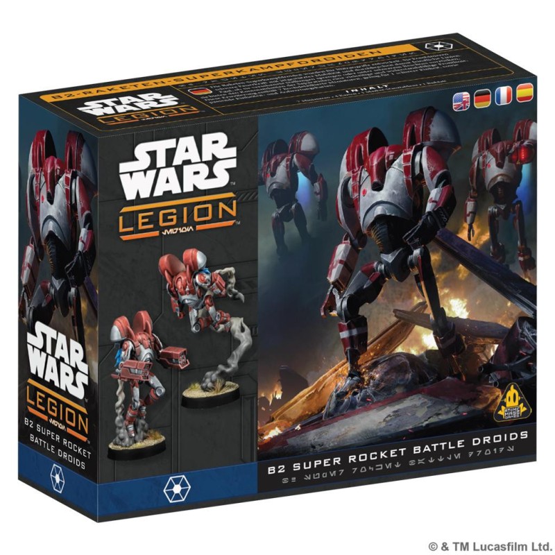Star Wars Legión: B2 Super Rocket Battle Droids