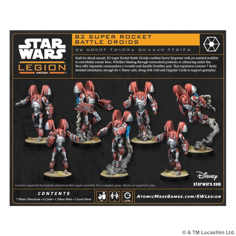 Star Wars Legión: B2 Super Rocket Battle Droids