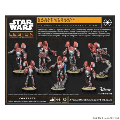 Star Wars Legión: B2 Super Rocket Battle Droids