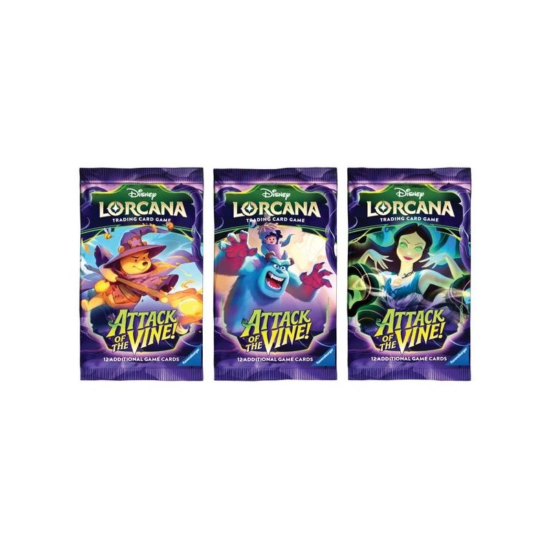 Disney Lorcana TCG: Attack of the Vine! - Booster pack (Sobre)