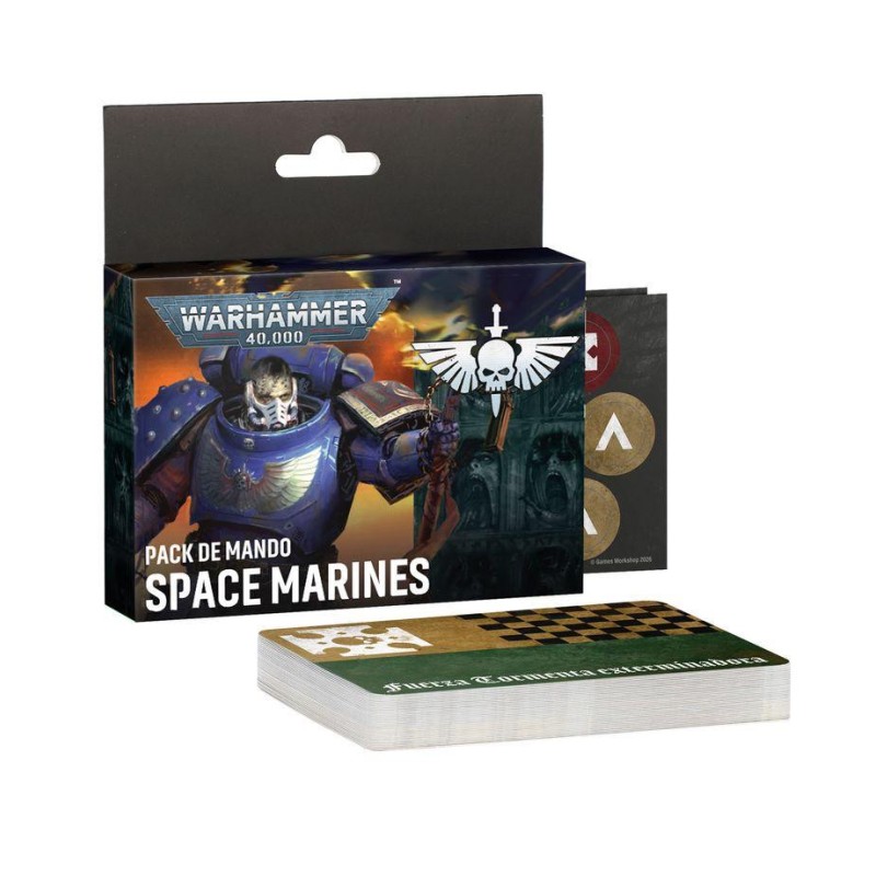 Warhammer 40.000: Marines Espaciales. Pack de mando