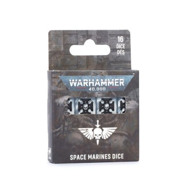 Warhammer 40.000: Juego de dados Marines Espaciales