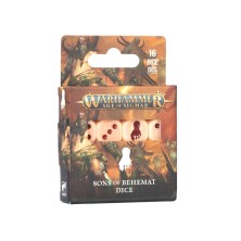 Warhammer Age of Sigmar: Juego de dados Hijos de Behemat