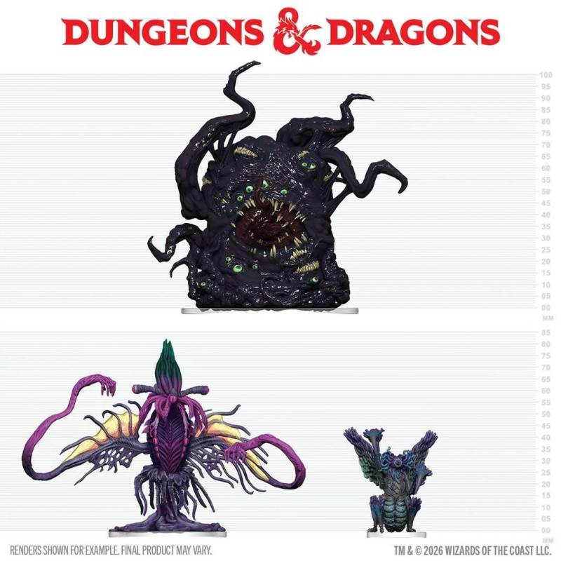 D&D Icons of the Realms Miniatures: Eldritch Enemies of Ravenloft