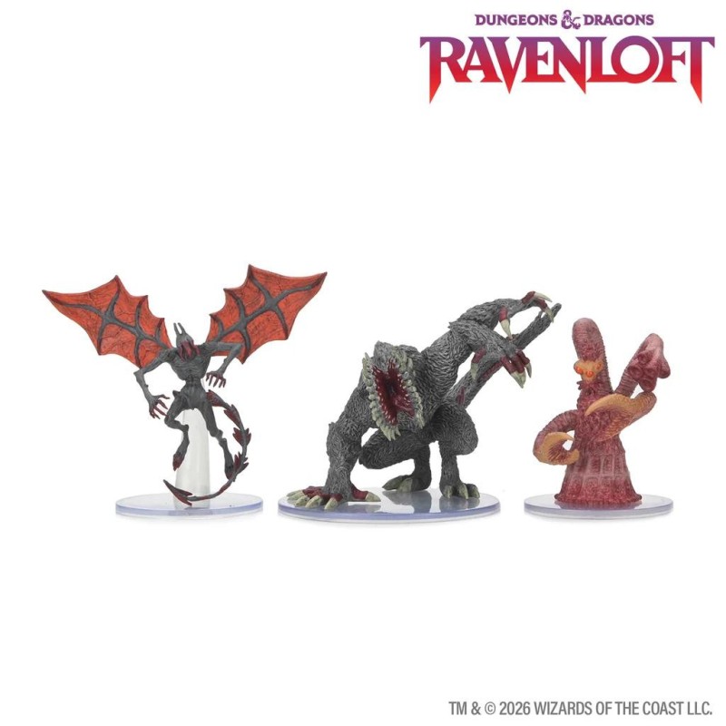 D&D Icons of the Realms Miniatures: Maddening Monsters of Ravenloft