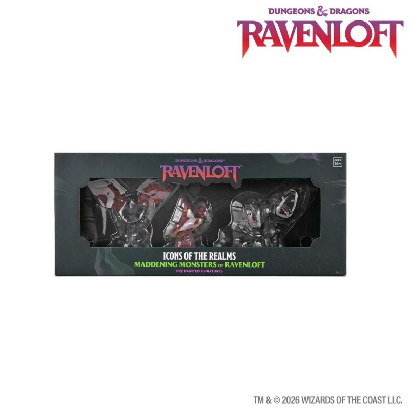 D&D Icons of the Realms Miniatures: Maddening Monsters of Ravenloft
