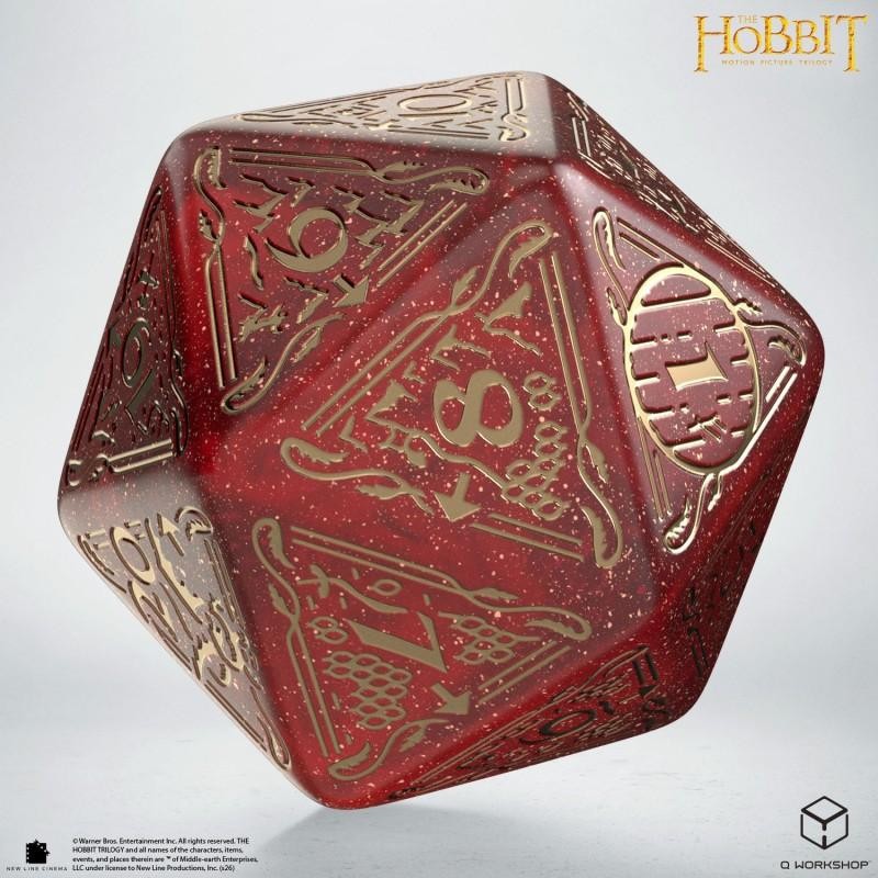 The Hobbit TCG: Spindown D20 Ember Jumbo Die