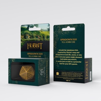 The Hobbit TCG: Spindown D20 Solaris Jumbo Die