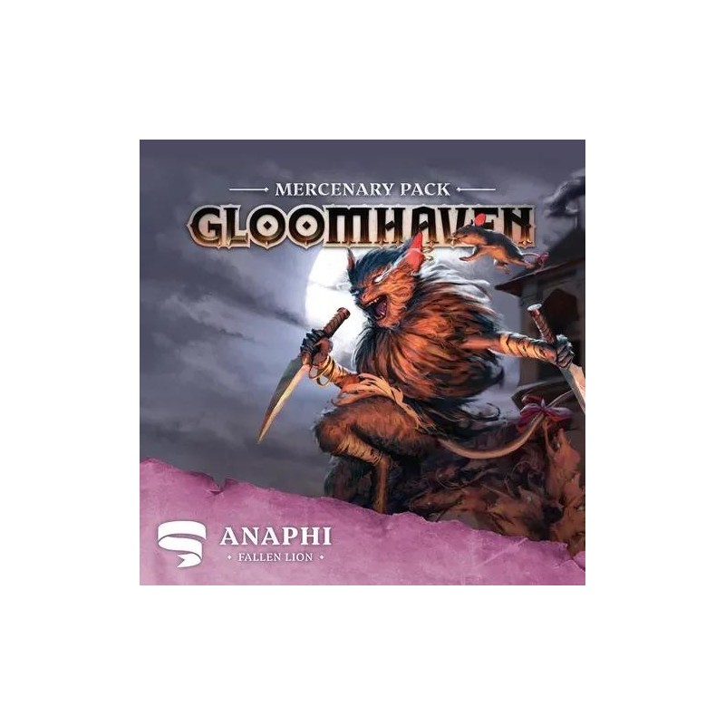 Gloomhaven 2nd Edition:  Mercenary Pack -Anaphi Fallen Lion