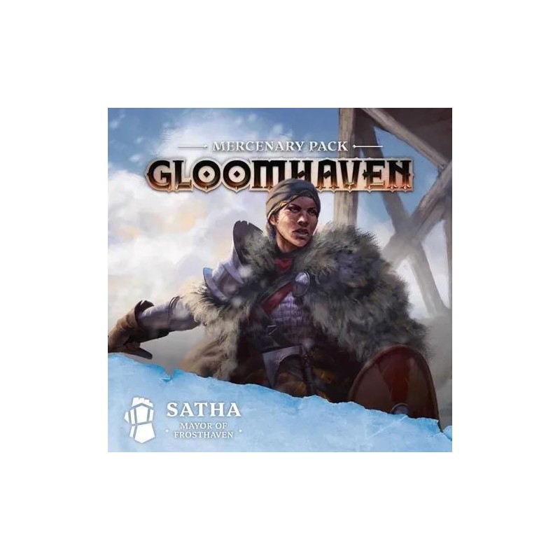 Gloomhaven 2nd Edition:  Mercenary Pack - Satha Mayor of Frosthaven