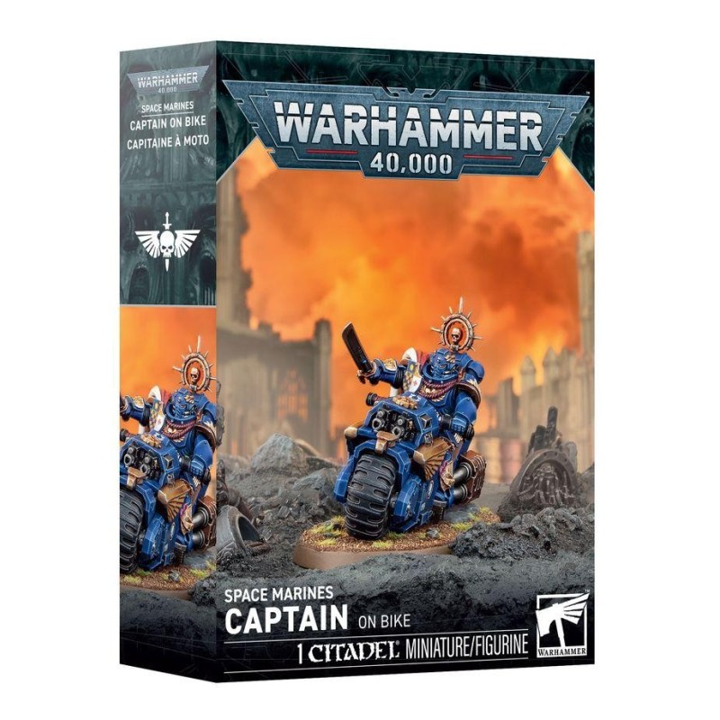 Warhammer 40.000: Marines Espaciales. Capitán en moto