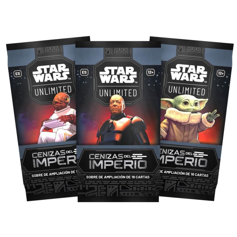 Star Wars Unlimited: Cenizas del Imperio. Sobre de ampliación
