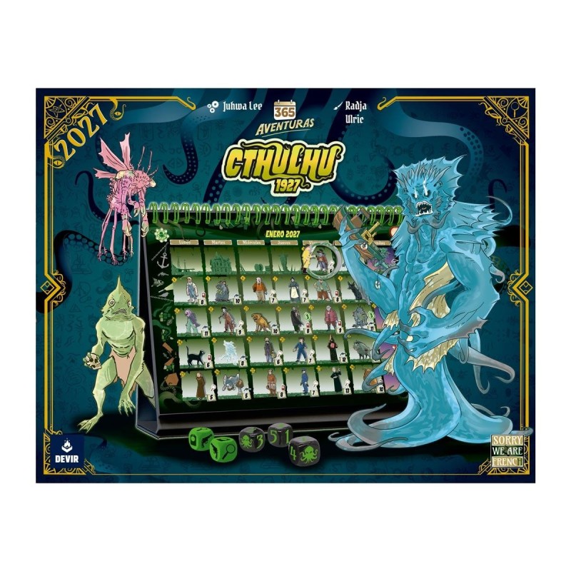 Calendario 365 Aventuras: Cthulhu 2027