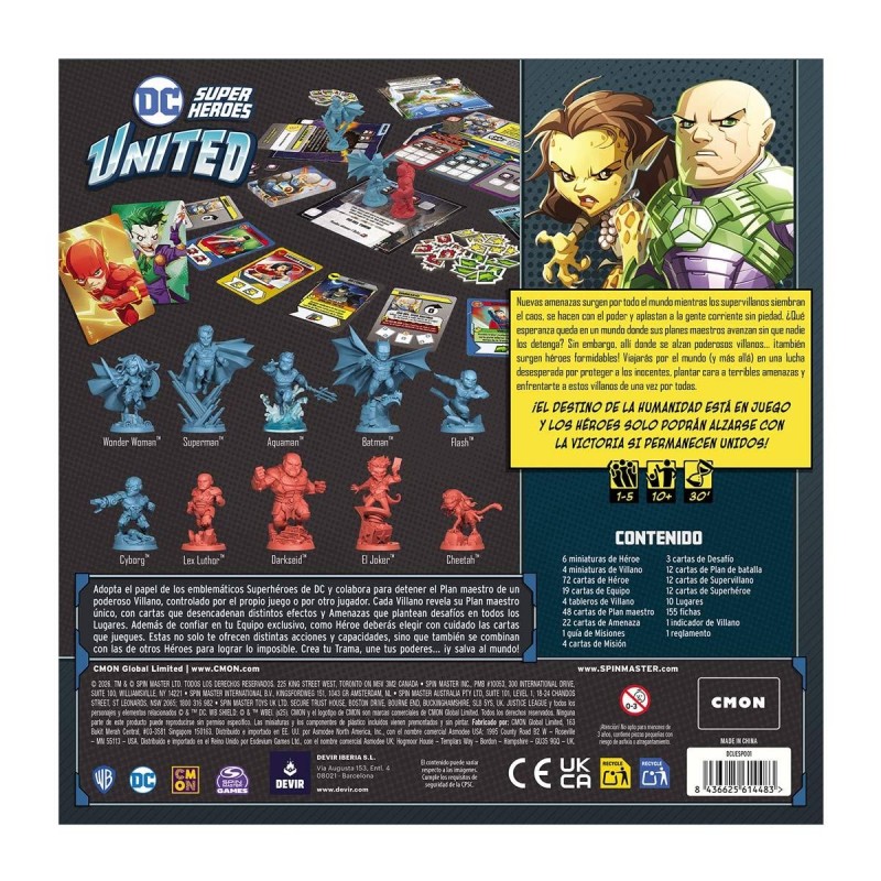 (Preventa 30/10/2026) DC Super Heroes United