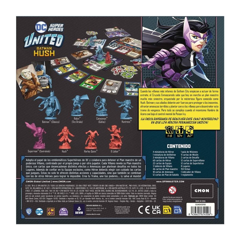 (Preventa 30/10/2026) DC Super Heroes United Batman: Hush