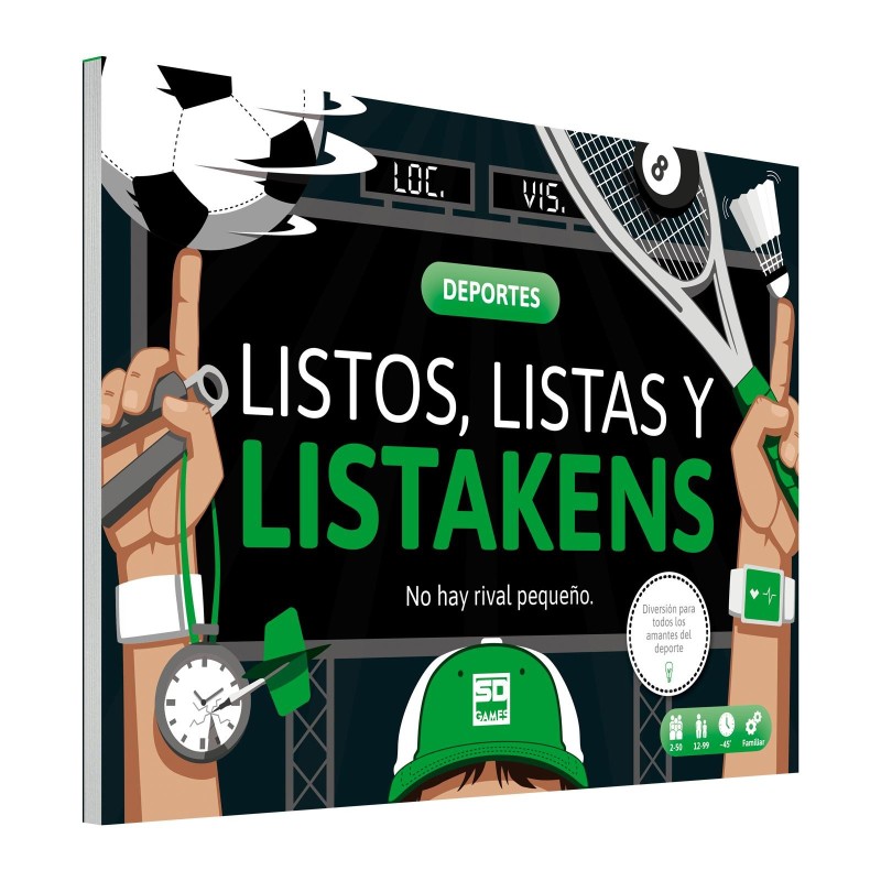 Listos, Listas y Listakens: Deportes