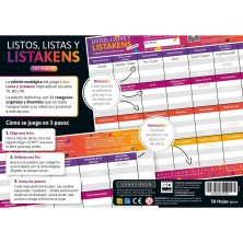 Listos, Listas y Listakens: 70/80/90
