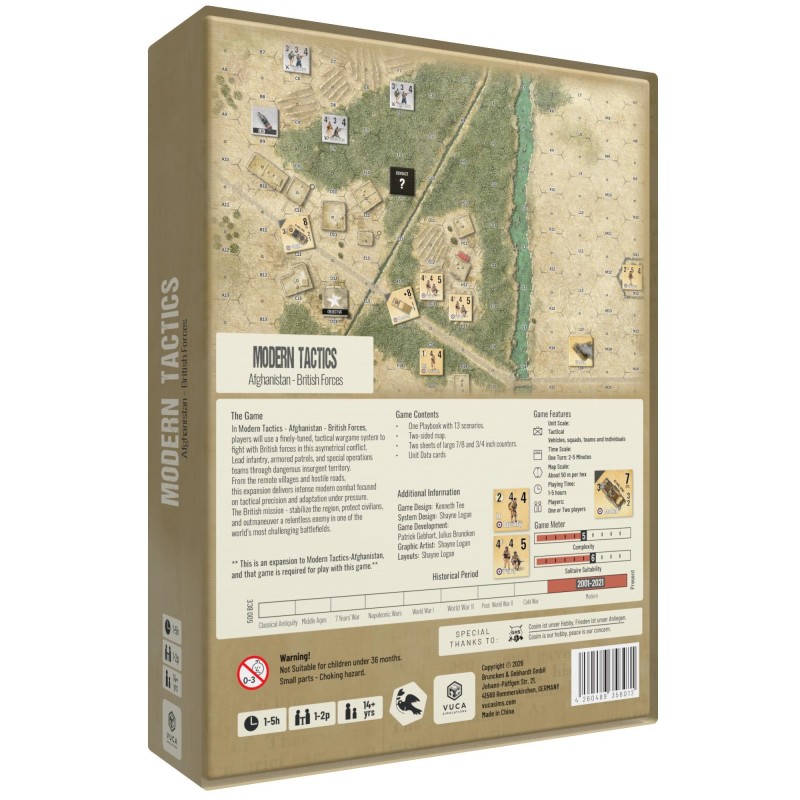 Modern Tactics 1: Afghanistan - British Forces Expansion