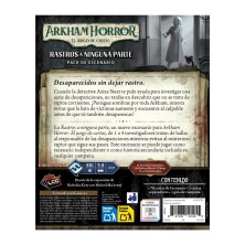 (Preventa 30/10/2026) Arkham Horror: juego de cartas. Rastros a Ninguna Parte Pack de escenario