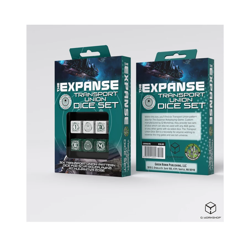 The Expanse RPG: Transport Union Dice Set