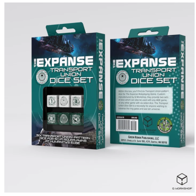 The Expanse RPG: Transport Union Dice Set