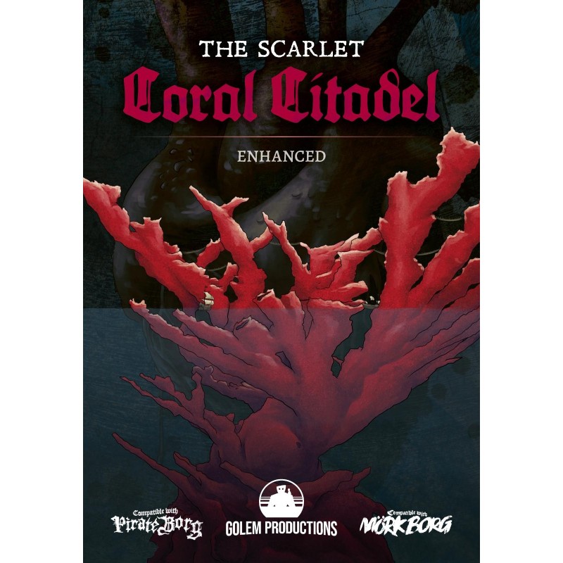 Pirate Borg RPG: The Scarlet Coral Citadel (Enhanced Ed.)