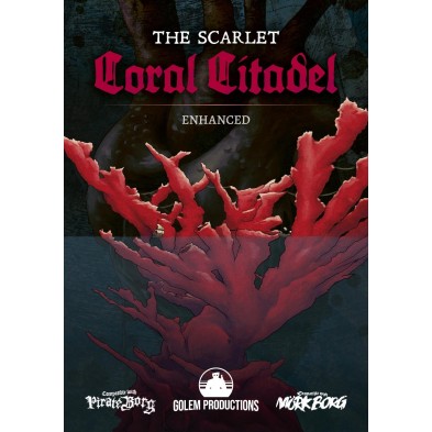 Pirate Borg RPG: The Scarlet Coral Citadel (Enhanced Ed.)